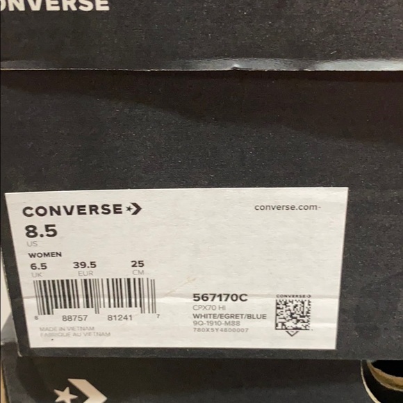 Converse CPX70 HI Optical White Women's - Picture 10 of 15